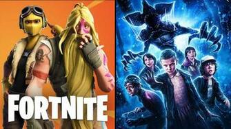 Fortnite Stranger Things Crossover Leak Reveals Cosmetics And