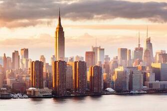 Panoramic Photography Of New York City Manhattan HD Wallpaper