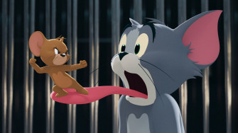 The Chaotic Duo Tom And Jerry Aesthetic Wallpaper