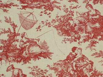 And Now For Crimson Blood Red Swatches Of Fabulous Toile