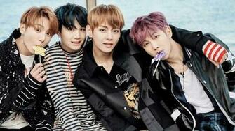 Bts Rap Monster Image Jungkook Suga V And Namjoon HD