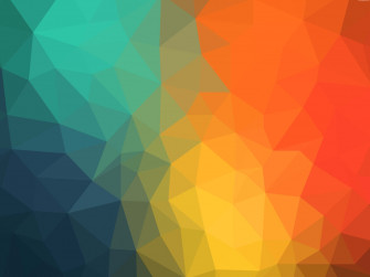 Orange And Teal Wallpaper