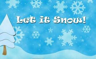 Let It Snow Wallpaper For Your Pc Or Mac