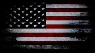 American Flag With Sunset HD Wallpaper
