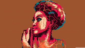 HD African Art Wallpaper