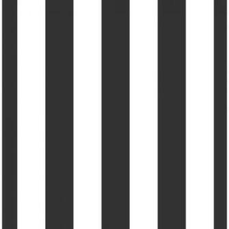 Wilko Stripe Wallpaper Black White At