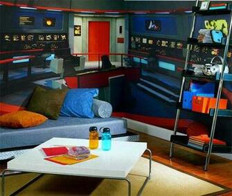 Star Trek Tos Wall Mural Turns Your Mom S Basement Into The Bridge Of