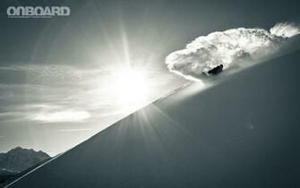 Wallpaper Philipp Zurbriggen Powder Slash Belalp