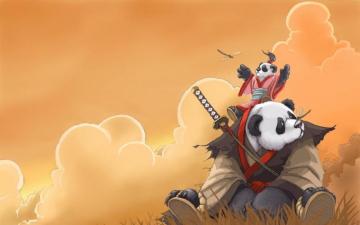 Illustration Anime Cartoon Panda Screenshot Computer