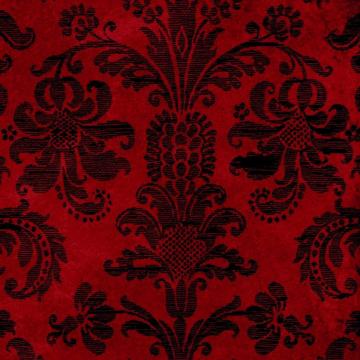 Red Damask Background