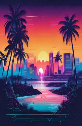 Retrowave Wallpaper