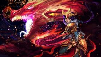 Shyvana HD Background Wallpaper Baltana