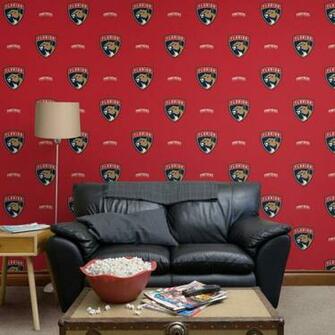 Florida Panthers Stripes Pattern Red Officially Licensed