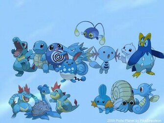 Home All Water Pokemon Wallpaper Type