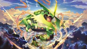 Pokemon Mega Rayquaza Wallpaper