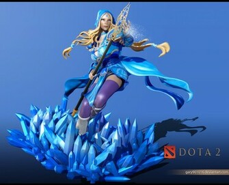 Crystal Maiden Dota Fanart By Entei00 1600px X 1296px