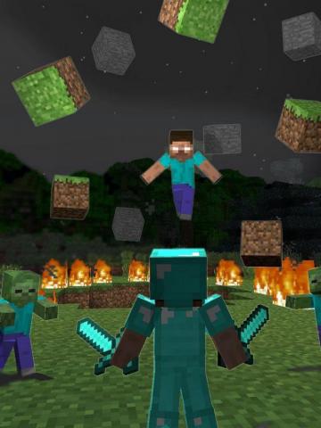 Minecraft Pe Wallpaper Group
