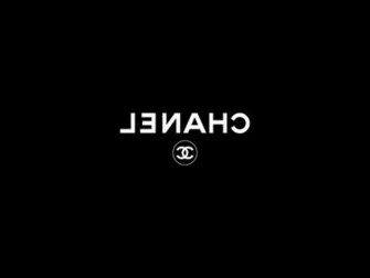 Chanel Logo Wallpaper Black iPhone
