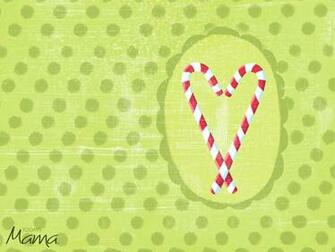 Candy Cane Desktop Wallpaper