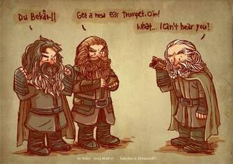Bifur Gloin Oin The Hobbit Fan Art