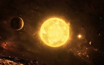 Planets Around The Sun Computer Desktop Wallpaper Pictures Image