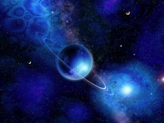 Blue Universe Wallpaper HD