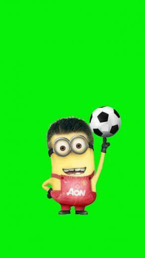 Minion Soccer iPhone Wallpaper