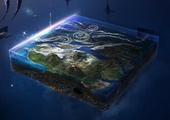 Earth Is Flat HD Desktop Wallpaper Lightworkersworld