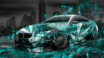 Bmw M6 Hamann Tuning Anime Bleach Aerography City Car