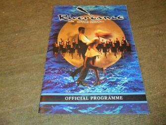 Riverdance The Show Official Programme Jean Butler Colin Dunne