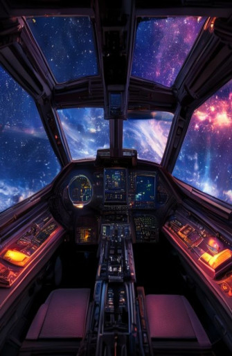 Millenium Falcon Cockpit Wallpaper
