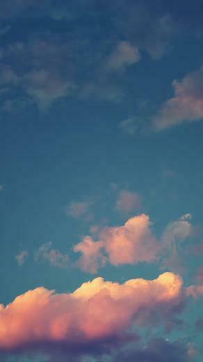 Sunset And Clouds Wallpaper For iPhone Plus