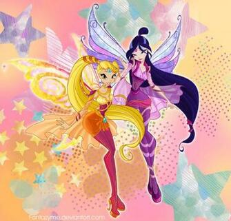 Winx Club Musa And Stella Bloomix By Fantazyme
