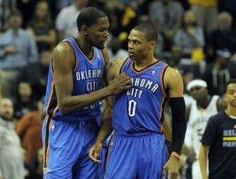 Kevin Durant And Russell Westbrook Wallpaper