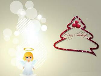 Merry Christmas Angel Computer Desktop Wallpaper Pictures