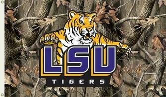 Lsu X Camo Flag
