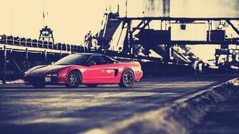 Wallpaper Honda Nsx Red Side Tablet