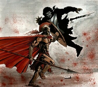 Movie Wallpaper Spartan Comics