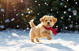 Winter Pet Wallpaper