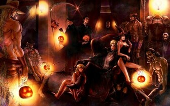 Anime Halloween Wallpaper
