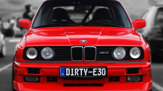 Red Bmw M3 E30 Wallpaper