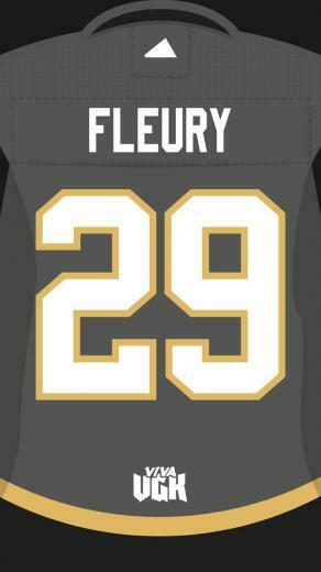 Vegas Golden Knights Fleury Jersey Wallpaper By Vivavgk