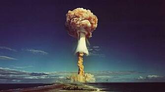 Mushroom Cloud Wallpaper