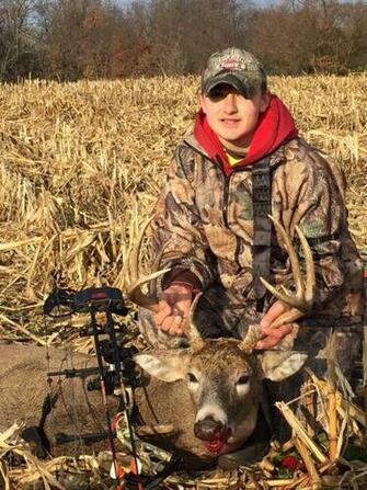Whitetail Deer In Evansville Wisconsin By Ryan Lovell
