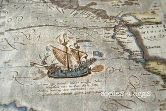 Nautical Map Wallpaper
