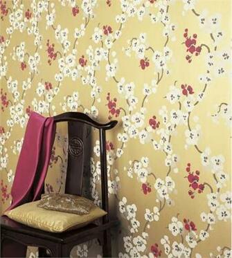 Contemporary Wallpaper From Romo Model Gold Fuscia