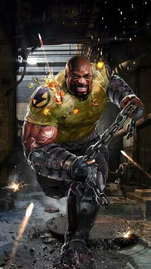 Luke Cage Wip By Uncannyknack