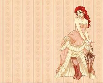 Vintage Disney Christmas Wallpaper Ariel By