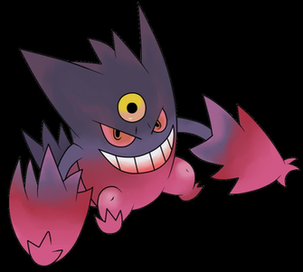 Free Download Shiny Mega Gengar Nightmare By Ishmam [1600x1000] For 