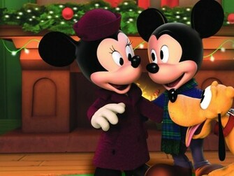 Mickey Mouse Christmas Wallpaper HD In Cartoons